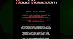 Desktop Screenshot of hoodhoez.com